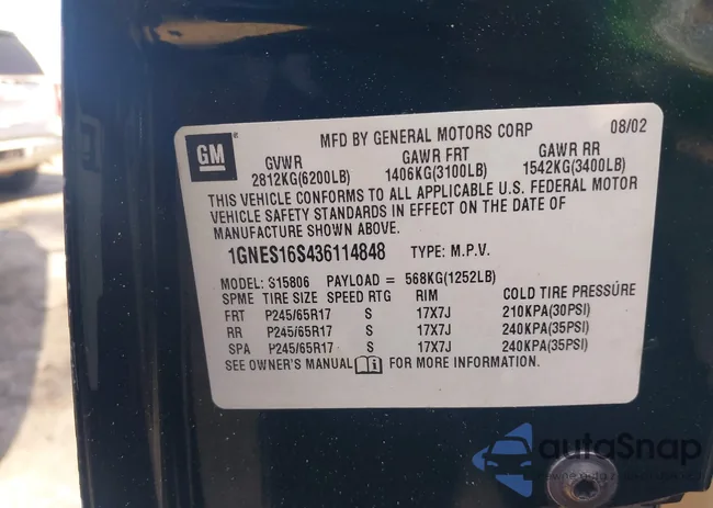 1GNES16S436114848: 41940527