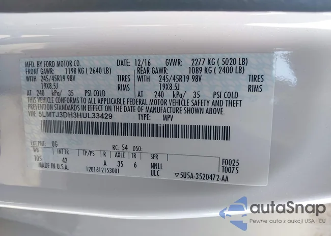 5LMTJ3DH3HUL33429: 41939694