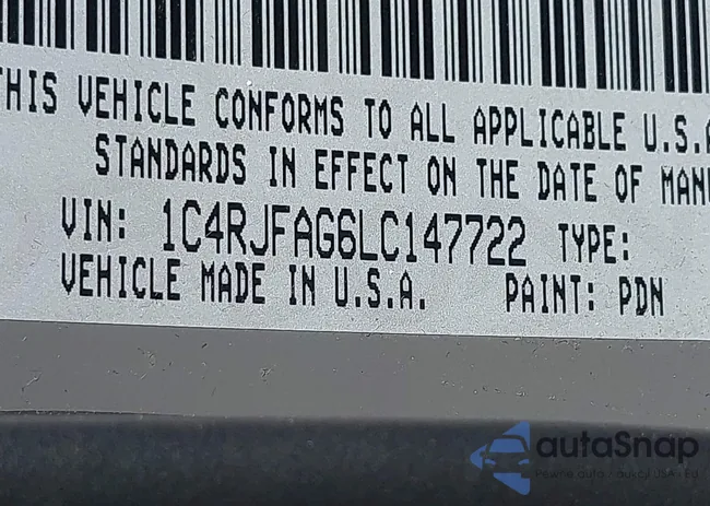 1C4RJFAG6LC147722: 41941637