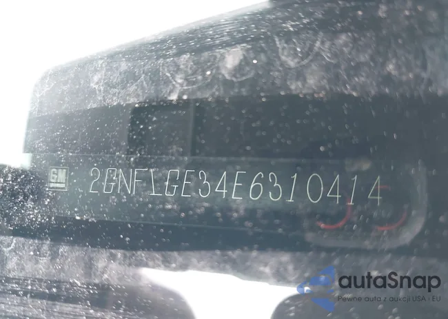 2GNFLGE34E6310414: 41941901