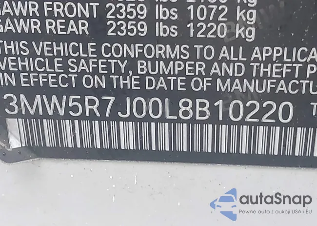 3MW5R7J00L8B10220: 41943149