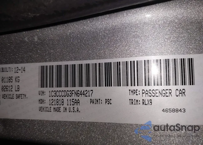 1C3CCCDG3FN644217: 41943270