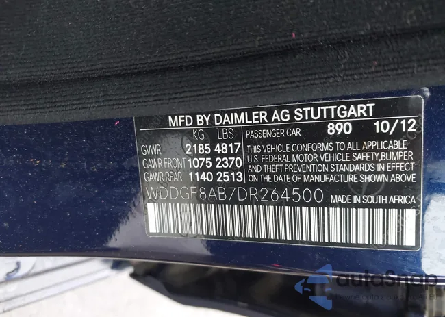 WDDGF8AB7DR264500: 41943477