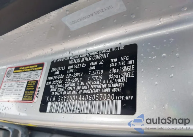 5XYZUDLA4DG057020: 41942762