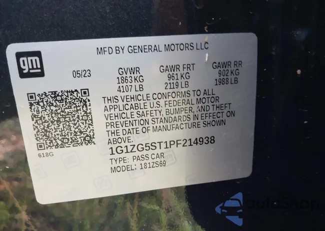 1G1ZG5ST1PF214938: 41944439