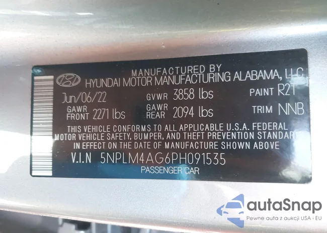 5NPLM4AG6PH091535: 41947089