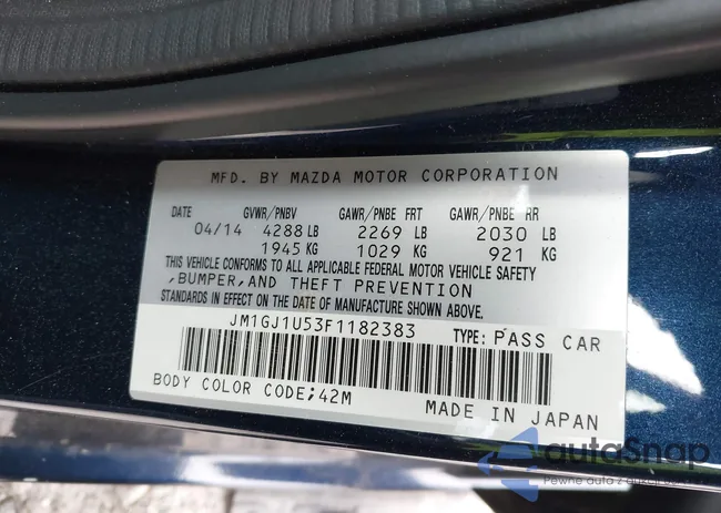 JM1GJ1U53F1182383: 41947563