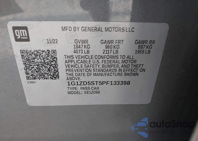 1G1ZD5ST5PF133398: 41948120