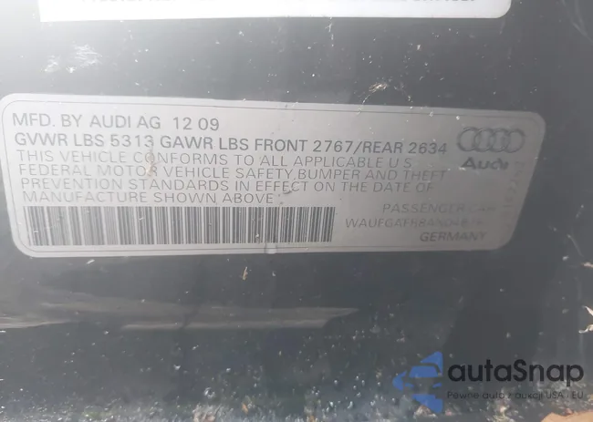 WAUFGAFB8AN048187: 41947933