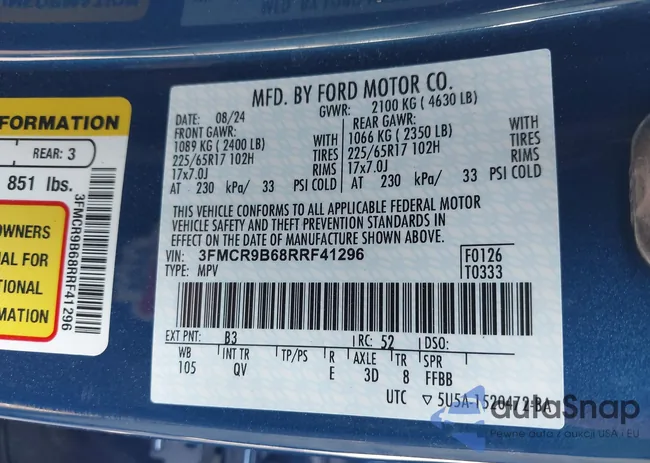 3FMCR9B68RRF41296: 41949250