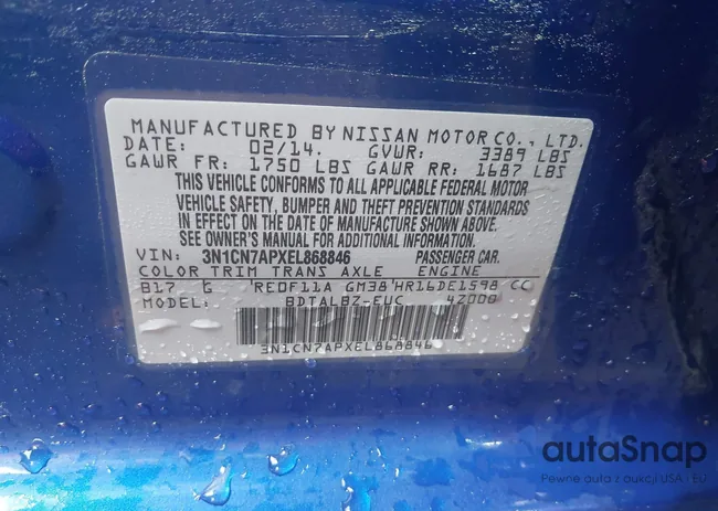 3N1CN7APXEL868846: 41948745