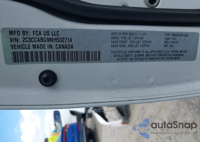 2C3CCABG9MH532714: 41952219