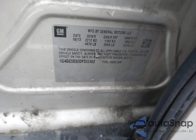 1G4GC5E32DF332462: 41952288