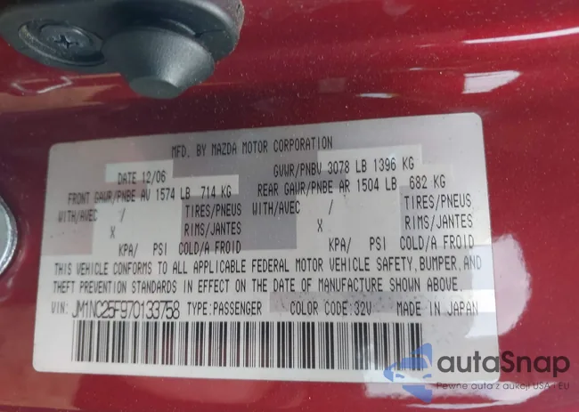 JM1NC25F970133758: 41953256