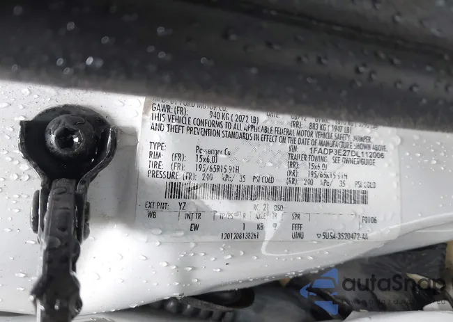 1FADP3E27DL112006: 41953389