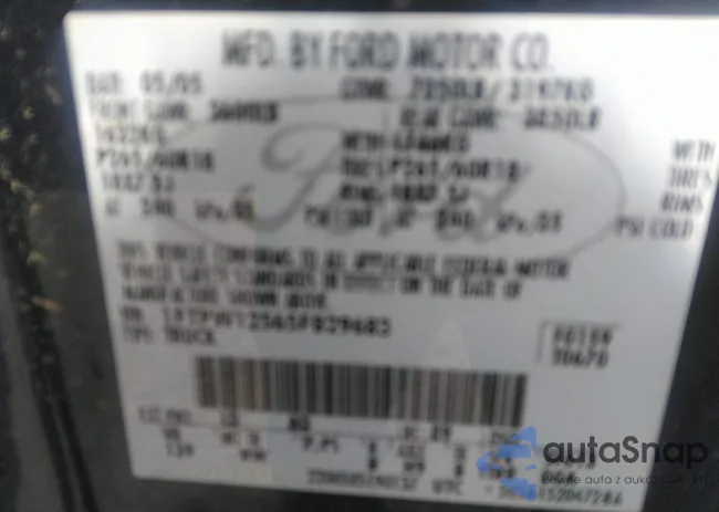 1FTPW12565FB29683: 41952838