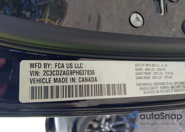 2C3CDZAG9PH637836: 41953992