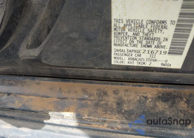 1N4AL3APXGC216719: 41954662