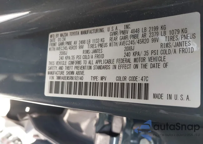 7MMVABEM5RN192140: 41954963