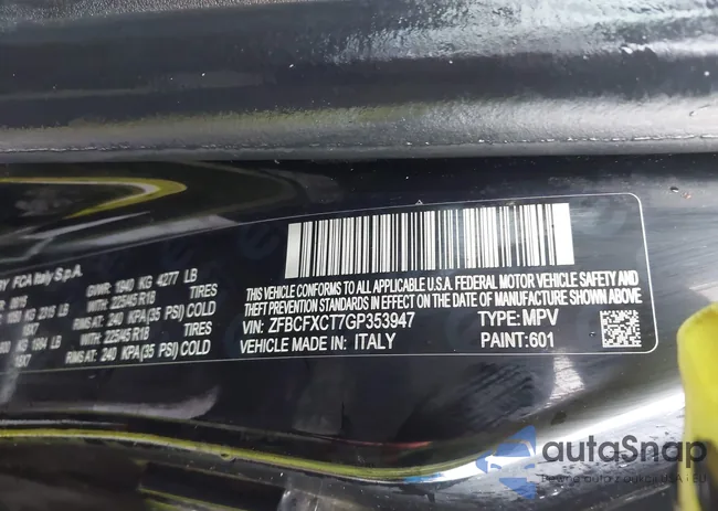 ZFBCFXCT7GP353947: 41955980