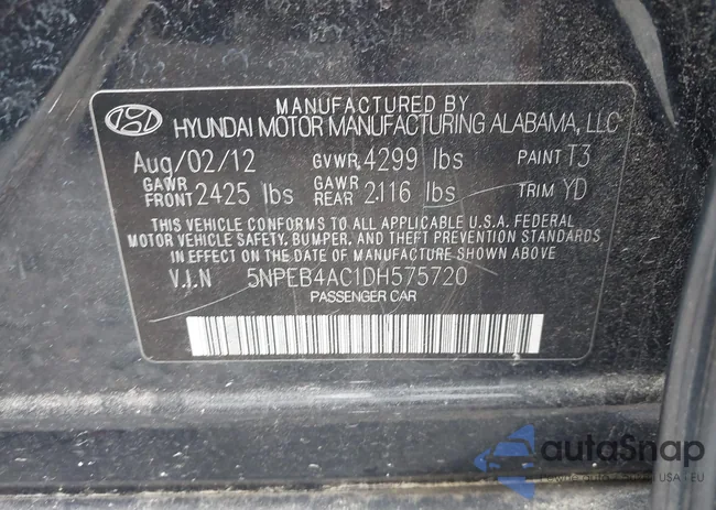 5NPEB4AC1DH575720: 41956725