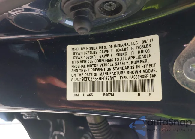 19XFC2F58HE077847: 41958439