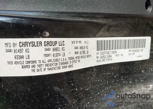 3C3CFFER6CT109290: 41958577