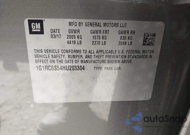 1G1RC6S54HU203304: 41957864