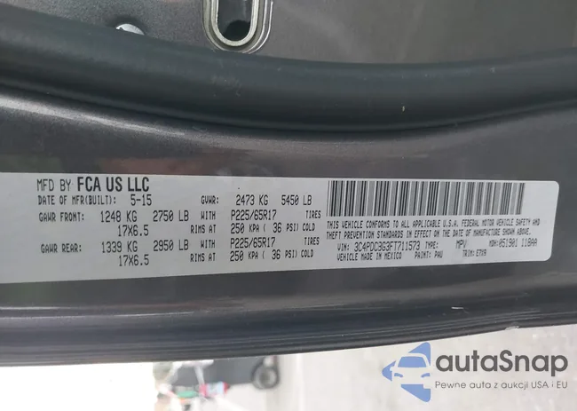 3C4PDCBG3FT711573: 41959283