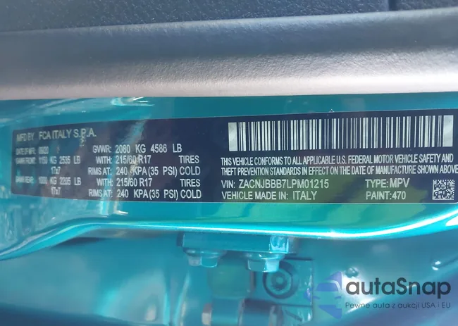 ZACNJBBB7LPM01215: 41958969