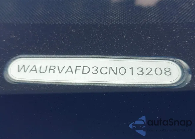 WAURVAFD3CN013208: 41959693