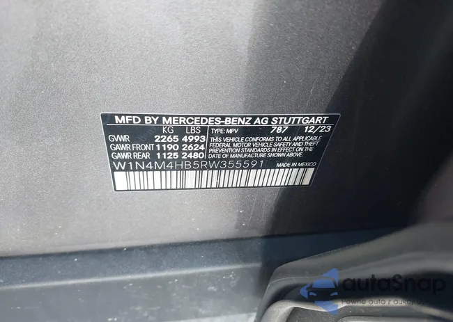 W1N4M4HB5RW355591: 41960854