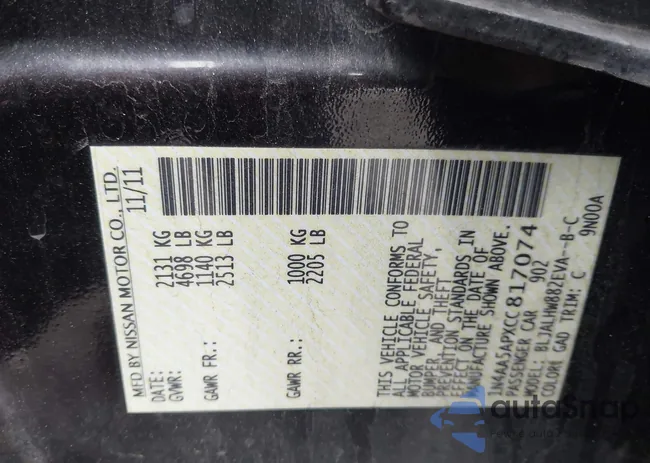 1N4AA5APXCC817074: 41962032