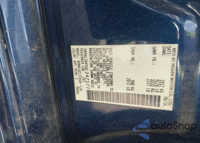 1N4AL3AP1GC247177: 41962209