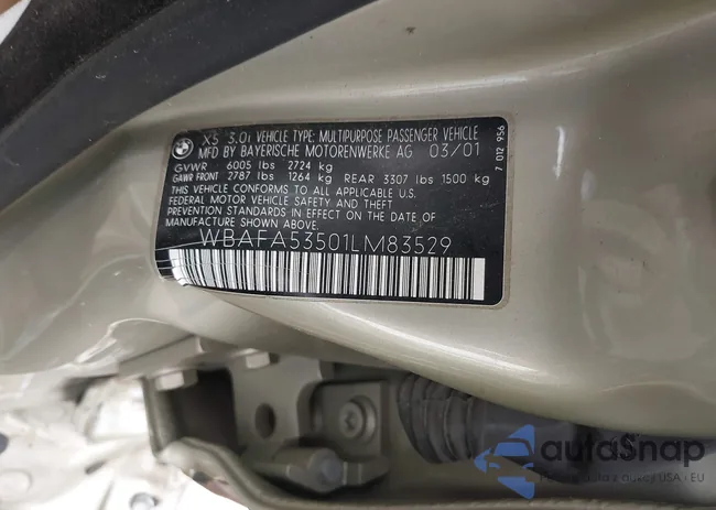 WBAFA53501LM83529: 41962233