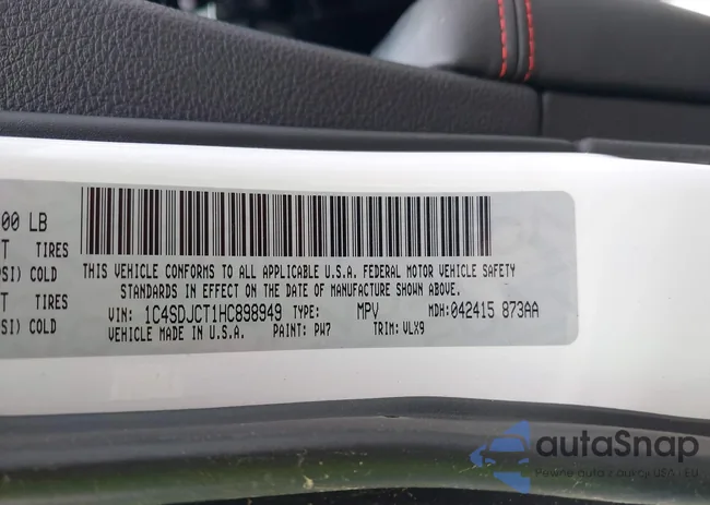 1C4SDJCT1HC898949: 41962285