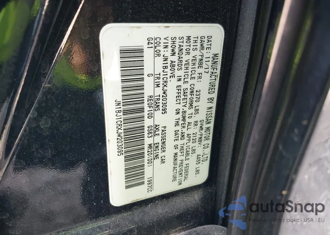 JN1BJ1CRXJW203095: 41962661