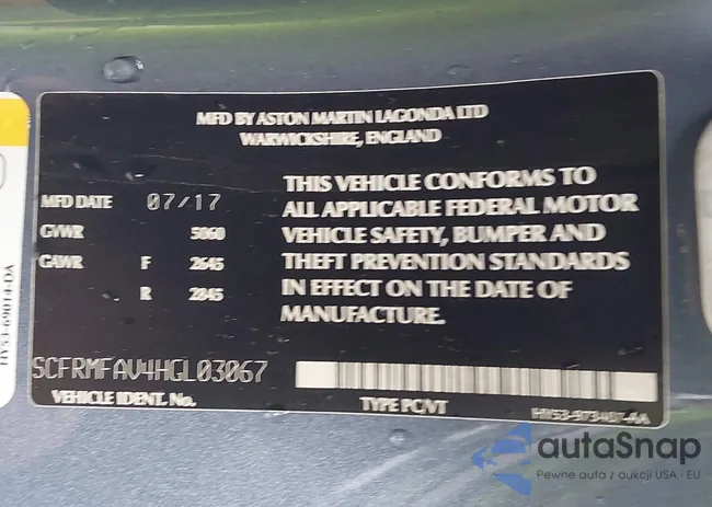 SCFRMFAV4HGL03067: 41962702