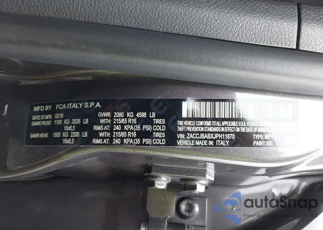 ZACCJBABXJPH11870: 41962848