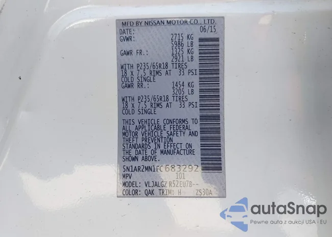 5N1AR2MN1FC683292: 41964246