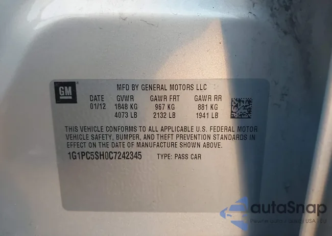 1G1PC5SH0C7242345: 41963574