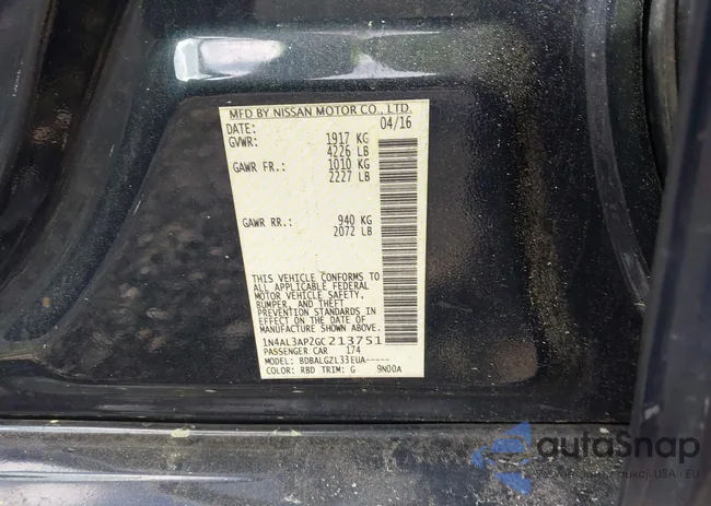 1N4AL3AP2GC213751: 41963593