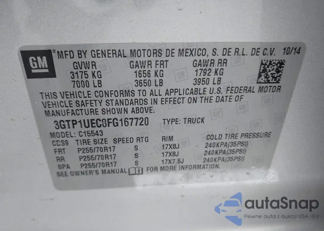 3GTP1UEC8FG167720: 41963772