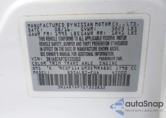 3N1AB7AP7GY333852: 41963952