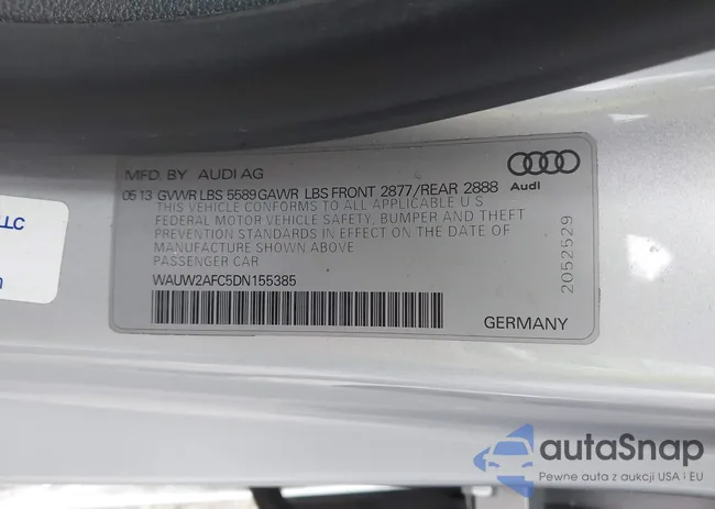 WAUW2AFC5DN155385: 41965524