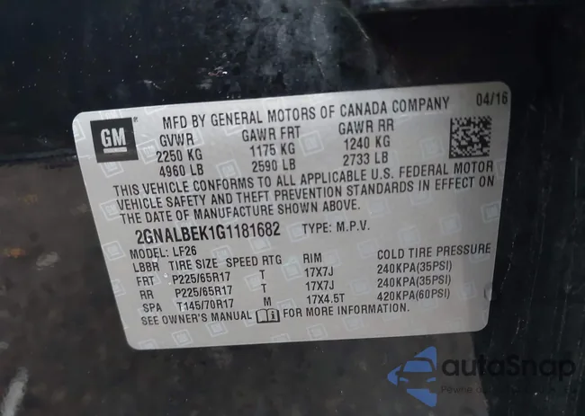 2GNALBEK1G1181682: 41966396