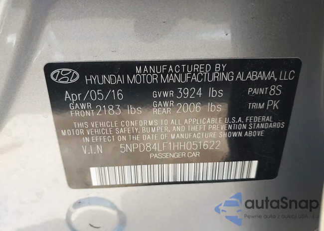 5NPD84LF1HH051622: 41965853