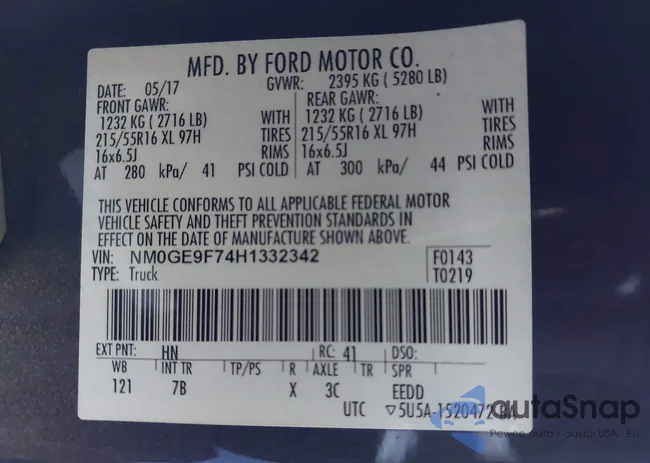 NM0GE9F74H1332342: 41965894