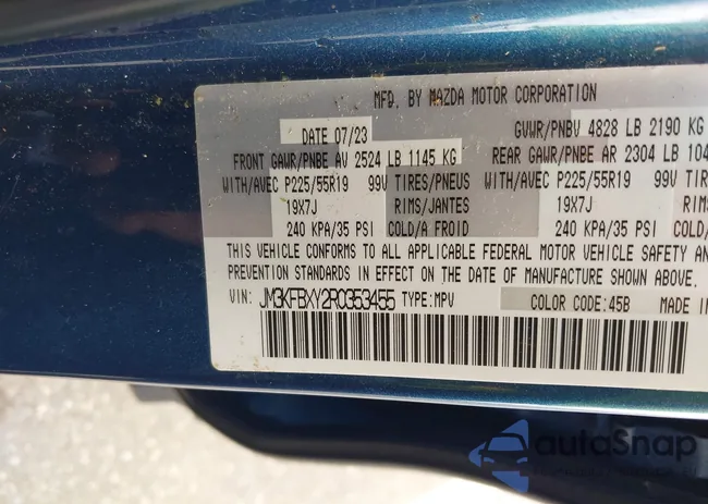 JM3KFBXY2R0353455: 41965921