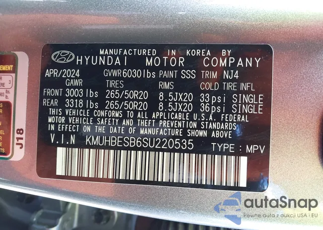 KMUHBESB6SU220535: 41967009